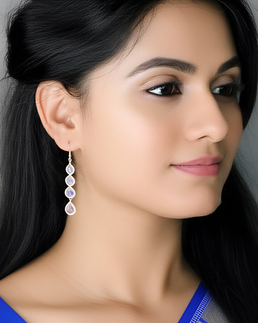 Silver earrings - Asticus